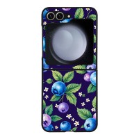 Θήκη Sonique Fruit Series για Samsung Galaxy Z Flip 6 / Galaxy Z Flip 7 FE 5G Μύρτιλο 01