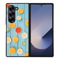 Θήκη Sonique Fruit Series για Samsung Galaxy Z Fold 6 Γκρέιπφρουτ