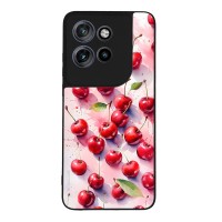 Θήκη Sonique Fruit Series για Motorola Edge 50 Neo 5G / Edge 60 Neo 5G Κεράσι