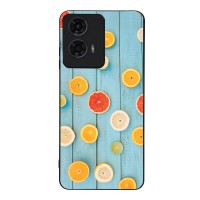 Θήκη Sonique Fruit Series για Motorola Moto G04 4G / Moto G04s 4G / Moto G24 4G / Moto G24 4G Power / Moto E14 4G Γκρέιπφρουτ