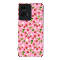 Θήκη Sonique Fruit Series για Motorola Moto G04 4G / Moto G04s 4G / Moto G24 4G / Moto G24 4G Power / Moto E14 4G Φράουλα