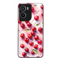 Θήκη Sonique Fruit Series για Motorola Moto G05 4G / Moto E15 4G Κεράσι