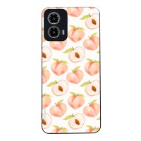 Θήκη Sonique Fruit Series για Motorola Moto G34 5G Ροδάκινο