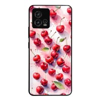 Θήκη Sonique Fruit Series για Motorola Moto G72 Κεράσι
