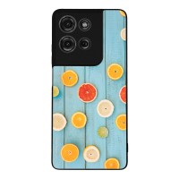Θήκη Sonique Fruit Series για Motorola Moto G75 5G Γκρέιπφρουτ