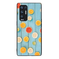 Θήκη Sonique Fruit Series για Oppo Find X3 Neo 5G Γκρέιπφρουτ