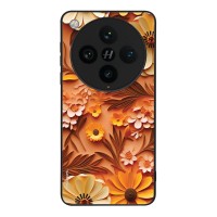 Θήκη Sonique 3D Flower Series για Oppo Find X8 Pro 5G Πορτοκαλί