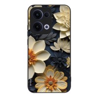 Θήκη Sonique 3D Flower Series για Oppo Reno13 5G Εκρού