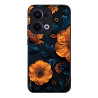 Θήκη Sonique 3D Flower Series για Oppo Reno13 5G Πορτοκαλί 01