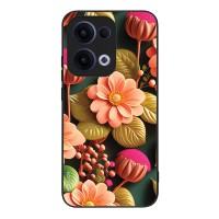 Θήκη Sonique 3D Flower Series για Oppo Reno13 5G Σομόν