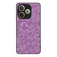 Θήκη Sonique Heart Series για Oppo A5 Pro 5G Βιολετί