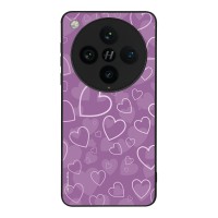 Θήκη Sonique Heart Series για Oppo Find X8 Pro 5G Βιολετί