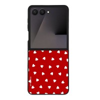Θήκη Sonique Heart Series για Samsung Galaxy Z Flip 7 Κόκκινο