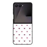 Θήκη Sonique Heart Series για Samsung Galaxy Z Flip 7 Λευκό 01