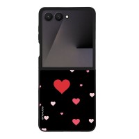 Θήκη Sonique Heart Series για Samsung Galaxy Z Flip 7 Μαύρο