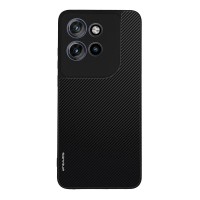 Θήκη Sonique Carbon Series για Motorola Edge 50 Neo 5G / Edge 60 Neo 5G Μαύρο