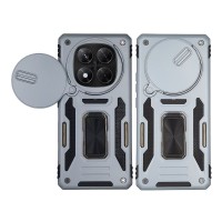 Θήκη Ring Armor CamShield Sonique για Xiaomi Redmi Note 14 Pro 5G / Poco X7 5G Γκρι