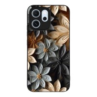 Θήκη Sonique 3D Flower Series για Oppo Reno14 F 5G / Oppo Reno14 FS 5G Γκρι