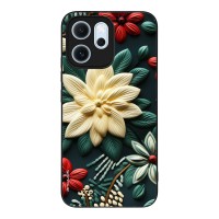 Θήκη Sonique 3D Flower Series για Oppo Reno14 F 5G / Oppo Reno14 FS 5G Πράσινο