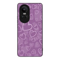 Θήκη Sonique Heart Series για Oppo Reno10 Pro 5G Βιολετί