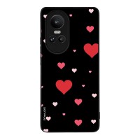 Θήκη Sonique Heart Series για Oppo Reno10 Pro 5G Μαύρο