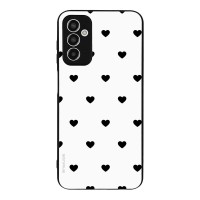 Θήκη Sonique Heart Series για Samsung Galaxy M13 4G Λευκό