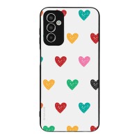 Θήκη Sonique Heart Series για Samsung Galaxy M13 4G Λευκό 02