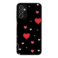 Θήκη Sonique Heart Series για Samsung Galaxy M13 4G Μαύρο