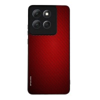 Θήκη Sonique Carbon Series για Motorola Moto G86 5G / Moto G86 5G Power Κόκκινο