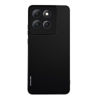 Θήκη Sonique Carbon Series για Motorola Moto G86 5G / Moto G86 5G Power Μαύρο 01