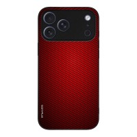 Θήκη Sonique Carbon Series για Apple iPhone 17 Pro Max Κόκκινο