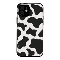 Θήκη Sonique Animal Print Series για Apple iPhone 12 Cow 01