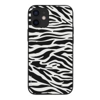Θήκη Sonique Animal Print Series για Apple iPhone 12 mini Zebra