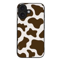Θήκη Sonique Animal Print Series για Apple iPhone 16 Cow 02
