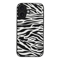 Θήκη Sonique Animal Print Series για Apple iPhone 16 Zebra