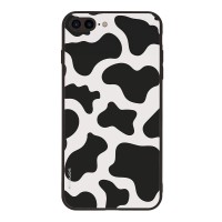 Θήκη Sonique Animal Print Series για Apple iPhone 7 Plus / iPhone 8 Plus Cow 01