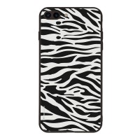 Θήκη Sonique Animal Print Series για Apple iPhone 7 Plus / iPhone 8 Plus Zebra