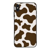 Θήκη Sonique Animal Print Series για Apple iPhone XS MAX Cow 02