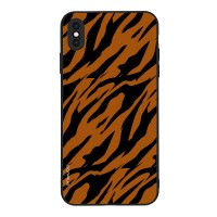 Θήκη Sonique Animal Print Series για Apple iPhone XS MAX Tiger 01