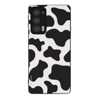 Θήκη Sonique Animal Print Series για Motorola Edge 20 5G Cow 01