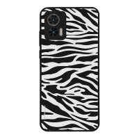 Θήκη Sonique Animal Print Series για Motorola Edge 30 Neo 5G Zebra