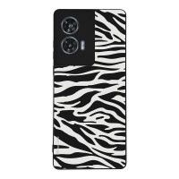 Θήκη Sonique Animal Print Series για Motorola Edge 50 Fusion 5G Zebra
