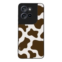 Θήκη Sonique Animal Print Series για Motorola Edge 50 Neo 5G / Edge 60 Neo 5G Cow 02