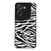 Θήκη Sonique Animal Print Series για Motorola Edge 50 Neo 5G / Edge 60 Neo 5G Zebra