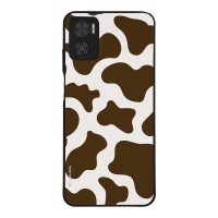 Θήκη Sonique Animal Print Series για Motorola Moto E22 4G Cow 02