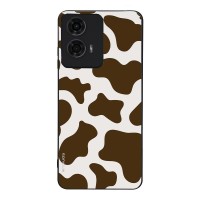 Θήκη Sonique Animal Print Series για Motorola Moto G04 4G / Moto G04s 4G / Moto G24 4G / Moto G24 4G Power / Moto E14 4G Cow 02