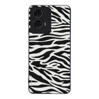 Θήκη Sonique Animal Print Series για Motorola Moto G04 4G / Moto G04s 4G / Moto G24 4G / Moto G24 4G Power / Moto E14 4G Zebra