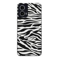 Θήκη Sonique Animal Print Series για Motorola Moto G34 5G Zebra