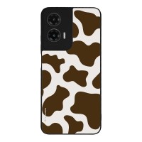 Θήκη Sonique Animal Print Series για Motorola Moto G35 5G Cow 02