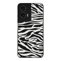 Θήκη Sonique Animal Print Series για Motorola Moto G35 5G Zebra